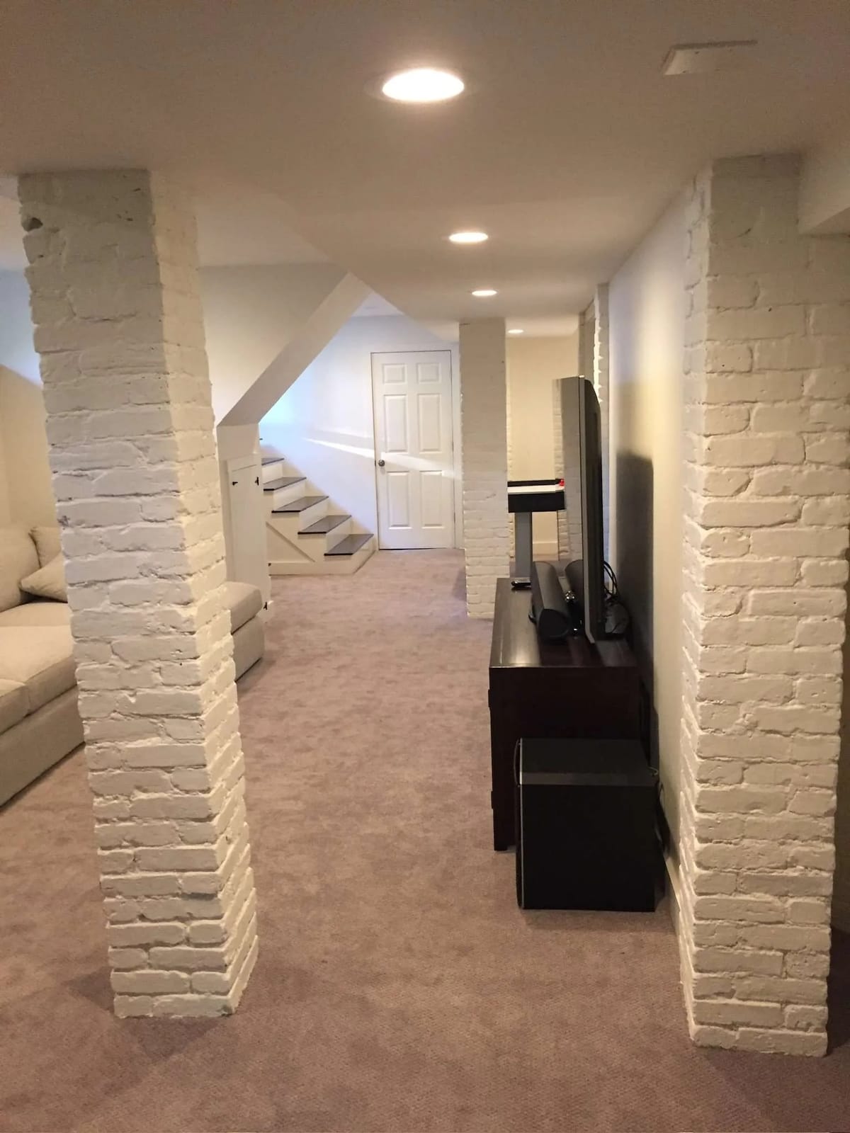 Home renovation: finished basement